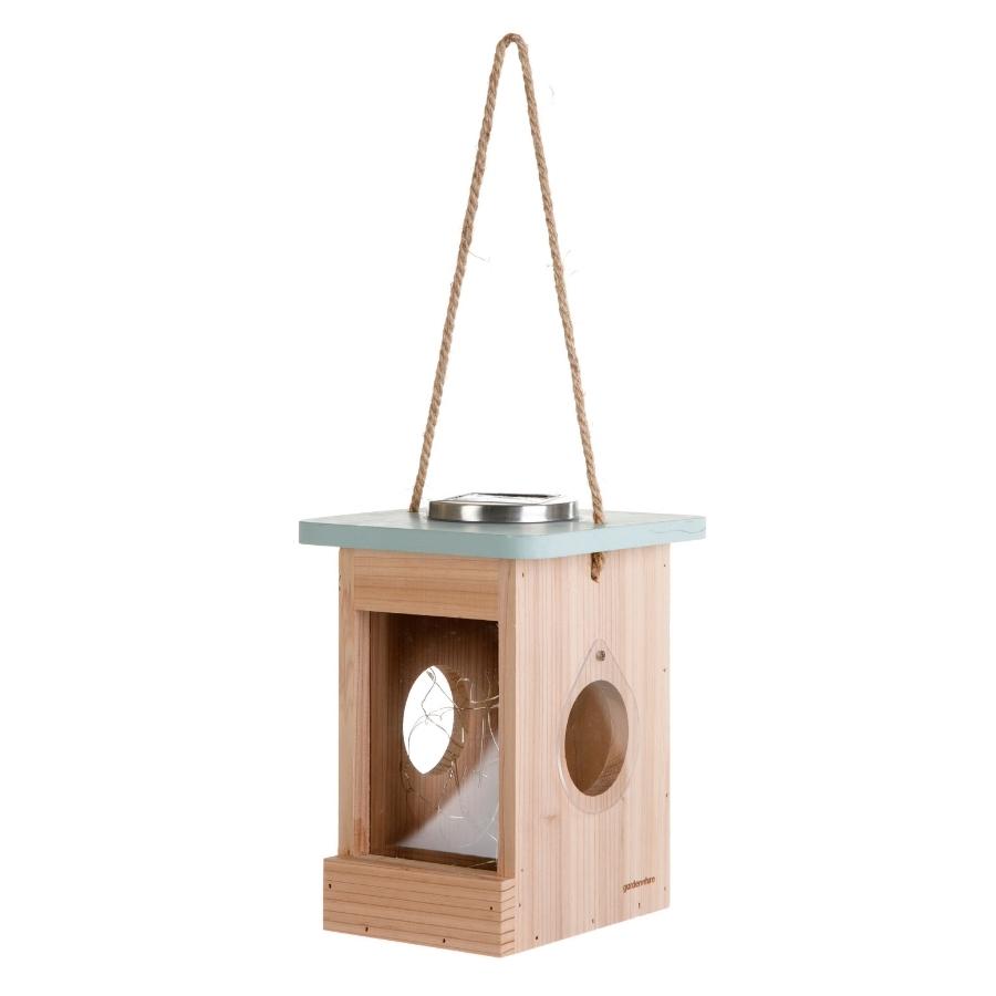 Maison à insectes lumineuse solaire