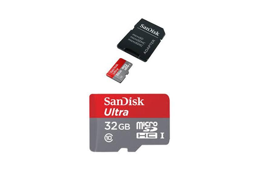 Carte microSD 32 Go pour caméra nichoir wifi