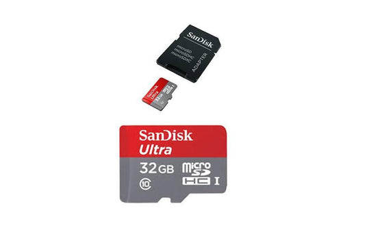 Carte microSD 32 Go pour caméra nichoir wifi