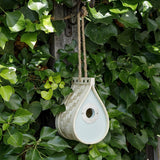 Nichoir à oiseaux forme goutte d'eau