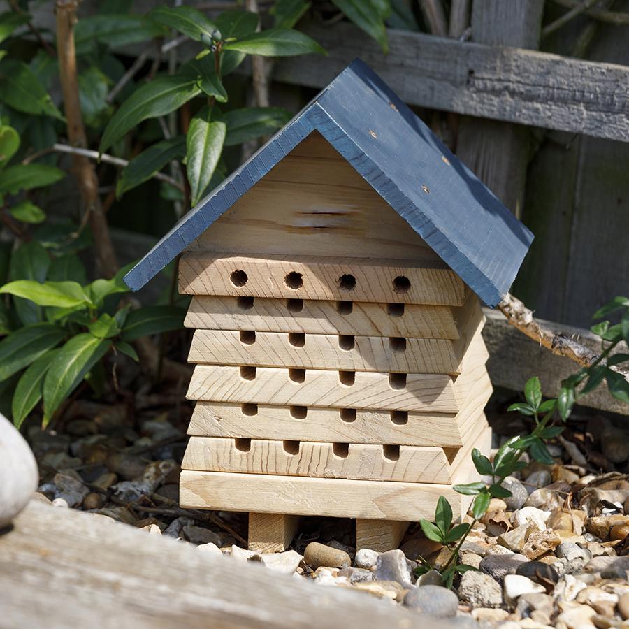 Ruche pour abeille solitaire interactive - plateaux empilables