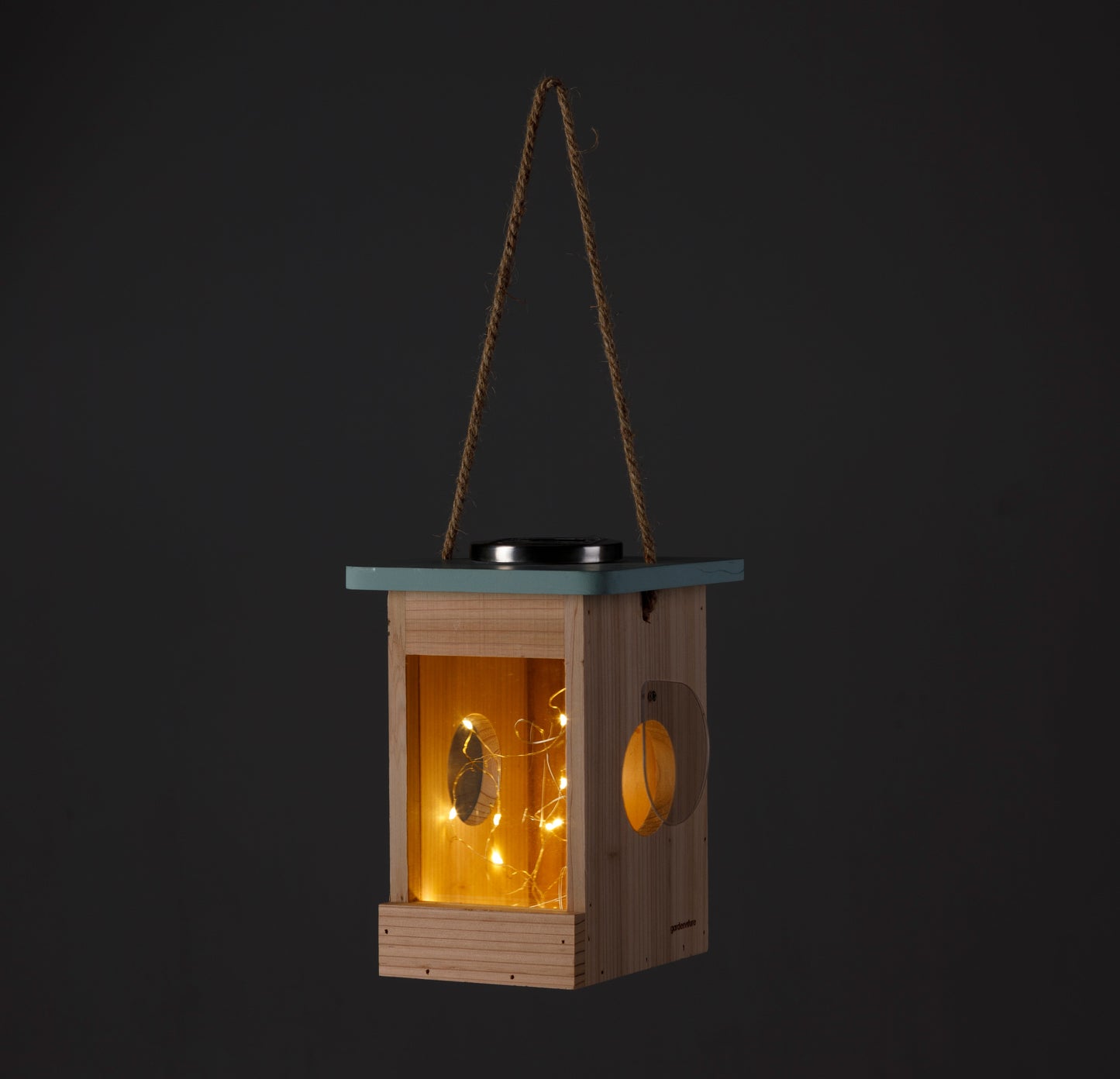Maison à insectes lumineuse solaire