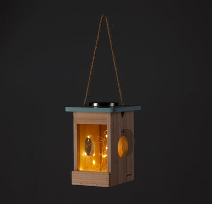 Maison à insectes lumineuse solaire