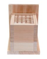 Ruche pour abeilles solitaires interactives avec plateaux coulissants