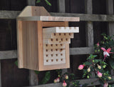 Ruche pour abeilles solitaires interactives avec plateaux coulissants