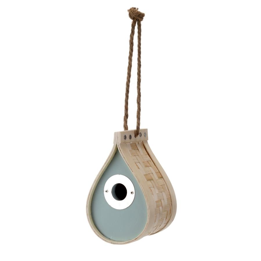 Nichoir à oiseaux forme goutte d'eau