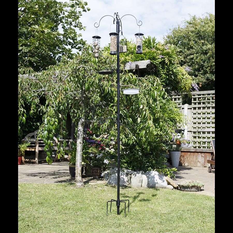 Station de nourrissage pour oiseaux 6-en-1