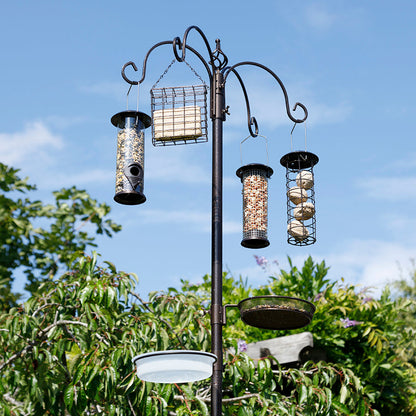 Station de nourrissage pour oiseaux 6-en-1