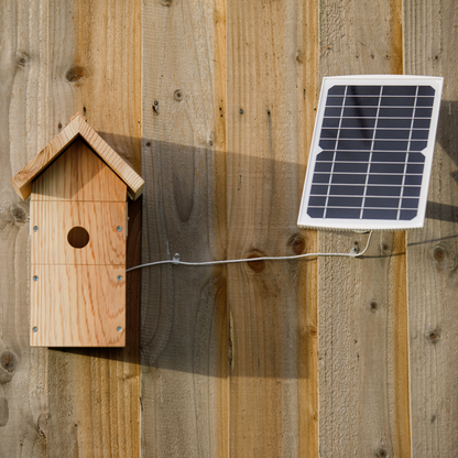 Nichoir avec caméra WiFi autonome