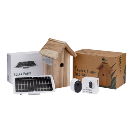 Nichoir avec caméra WiFi autonome