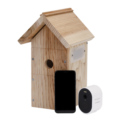 Nichoir avec caméra WiFi autonome