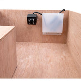 Abri pour hérisson en bois pour le jardin